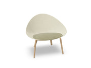 Adell 4 Leg Wood Lounge Chair lounge chair Arper 