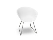 Duna 02 Sled Base Polypropylene Chair Chairs Arper 
