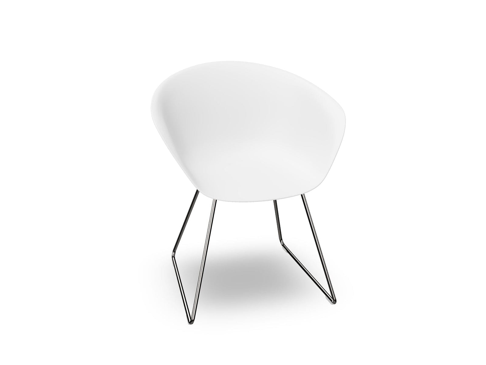 Duna 02 Sled Base Polypropylene Chair Chairs Arper 