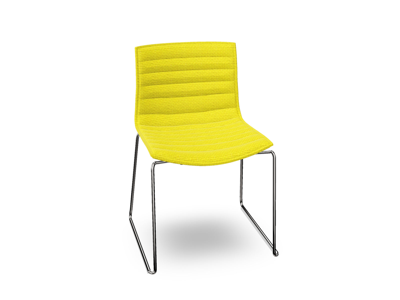Catifa 46 Sled Base With Fully Upholstered