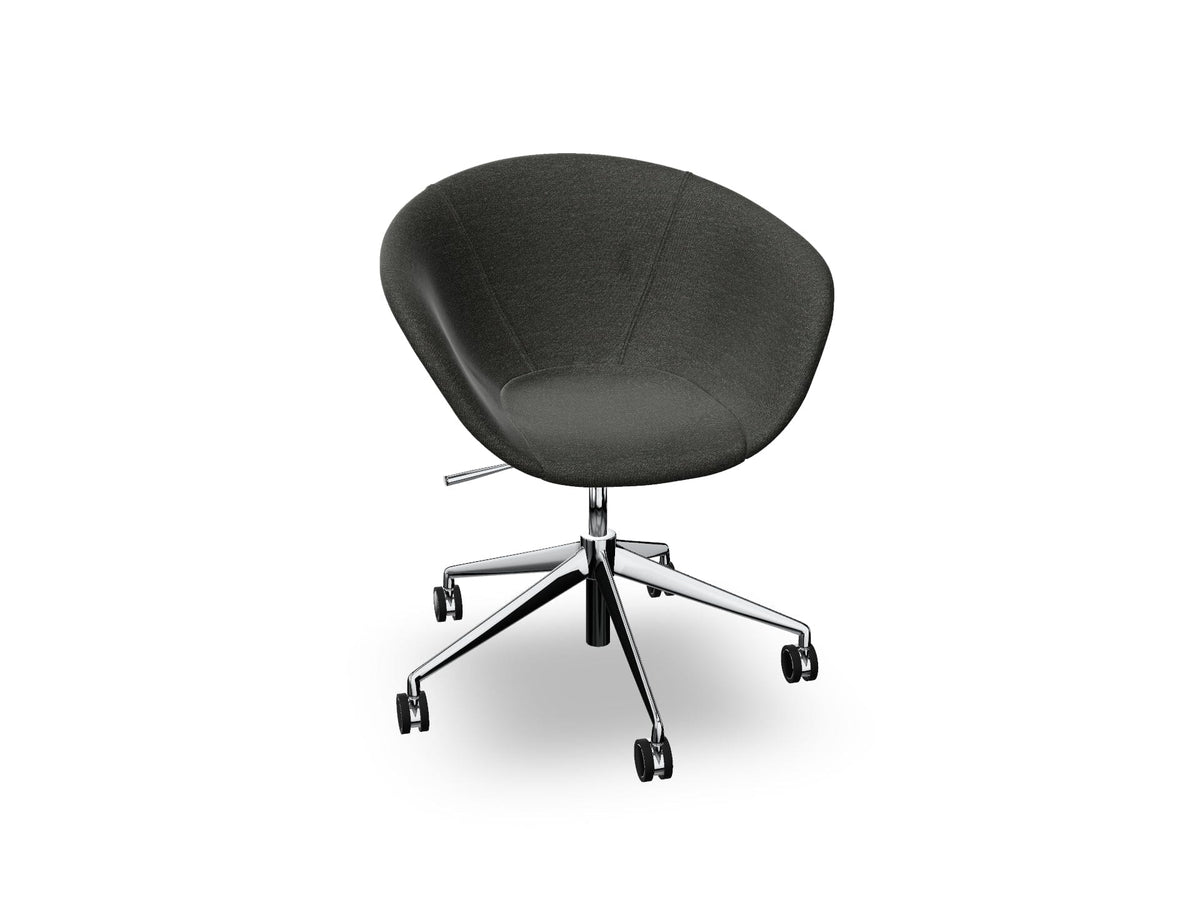 Duna 02 Five Star Base Chair With Front Upholstery Chairs Arper 