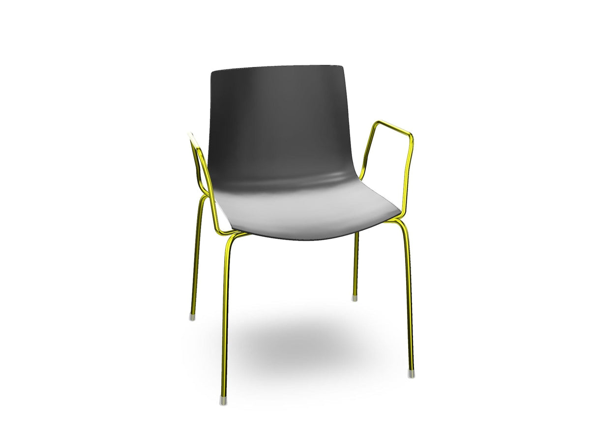 Catifa 46 Four Leg Polypropylene Armchair Side/Dining Arper 