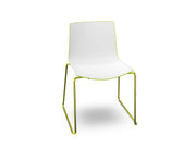 Catifa 46 Polypropylene Bi-Color Sled Base Chair Side/Dining Arper 