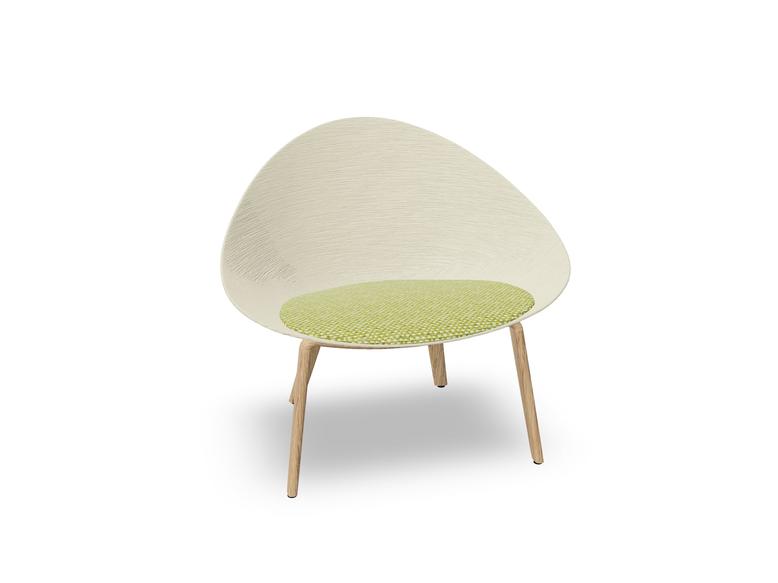 Adell 4 Leg Wood Lounge Chair