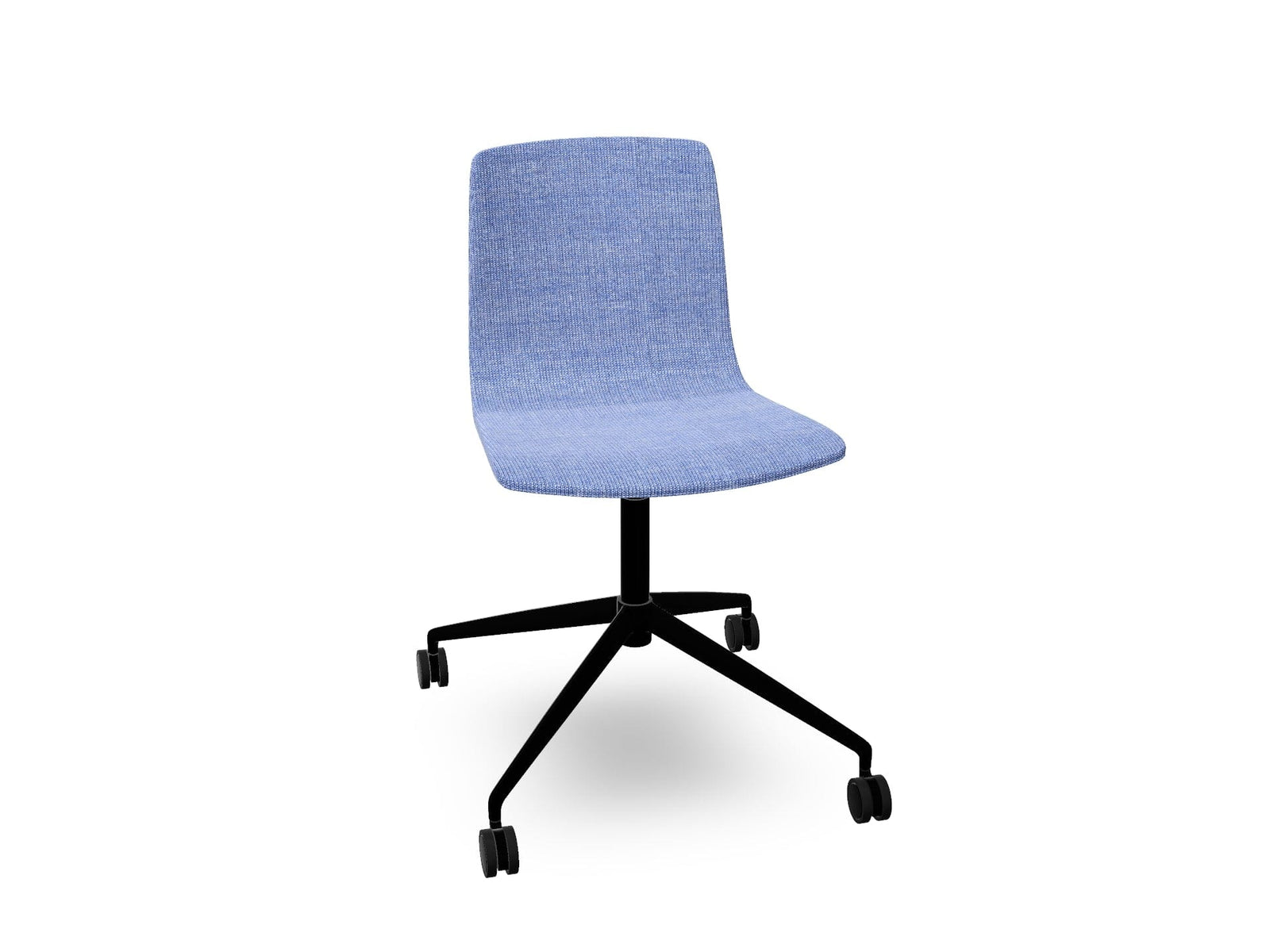 Aava 02 Fixed Trestle Base Chair With Fully Upholstered Chairs Arper 