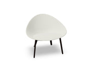 Adell 4 Leg Wood Lounge Chair With Fully Upholstered lounge chair Arper 
