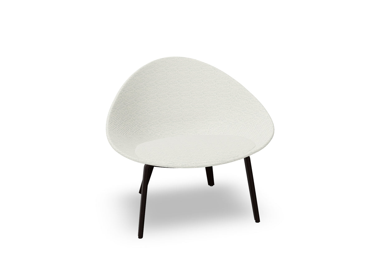 Adell 4 Leg Wood Lounge Chair With Fully Upholstered