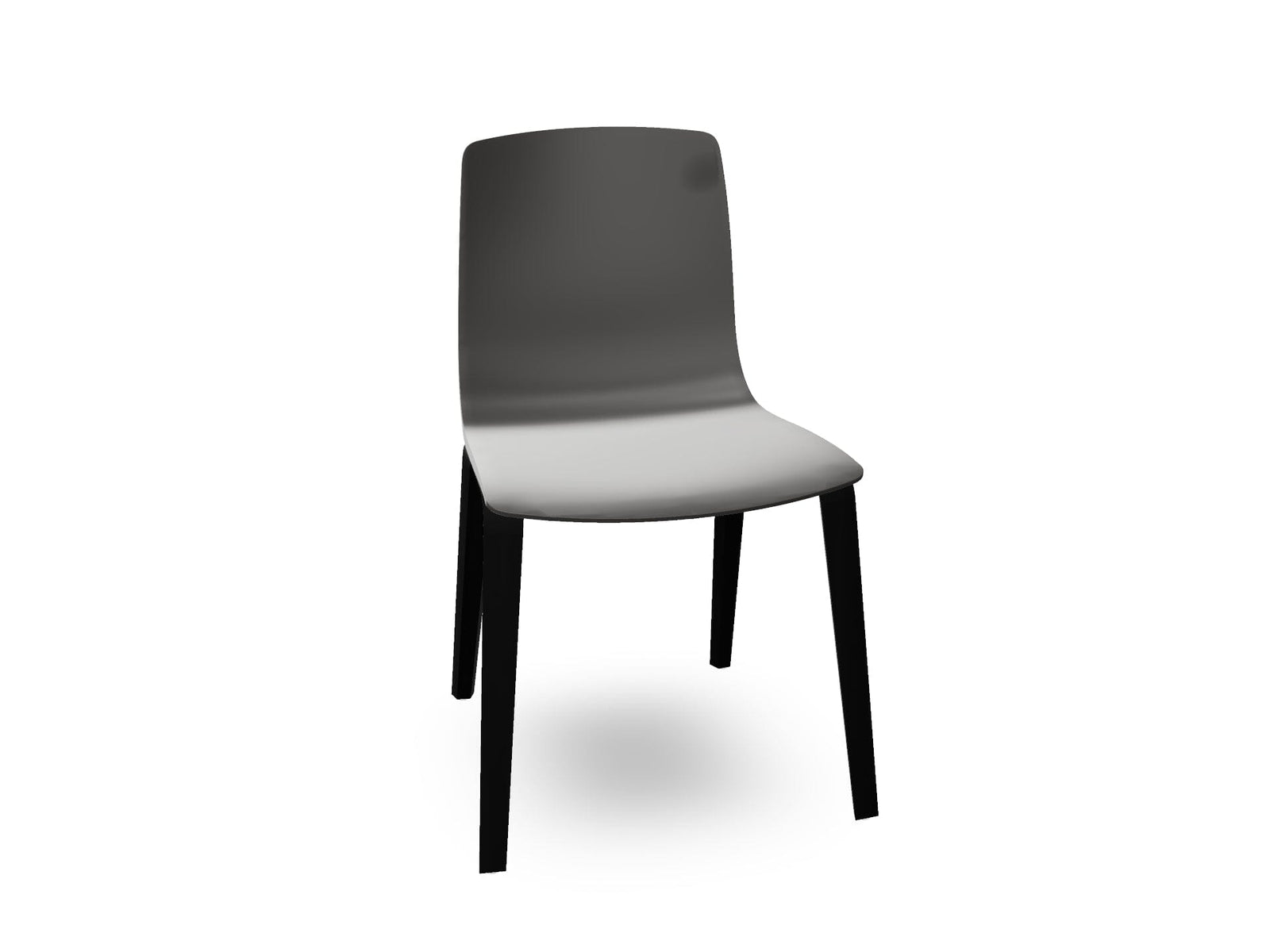 Aava 02-4 Wood Legs Polypropylene Chair Chairs Arper 