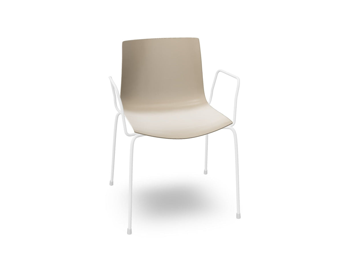 Catifa 46 Four Leg Polypropylene Armchair Side/Dining Arper 