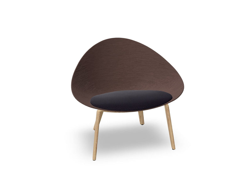 Adell 4 Leg Wood Lounge Chair lounge chair Arper 