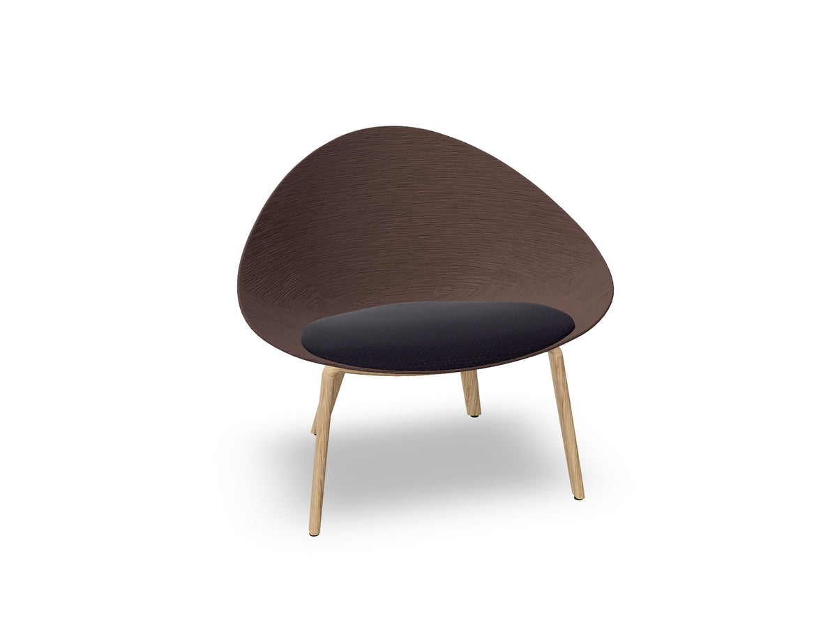 Adell 4 Leg Wood Lounge Chair