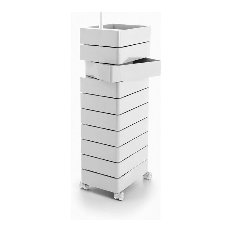 360º Container storage Magis 10-Drawer Unit Glossy White 