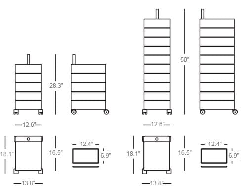 360º Container storage Magis 