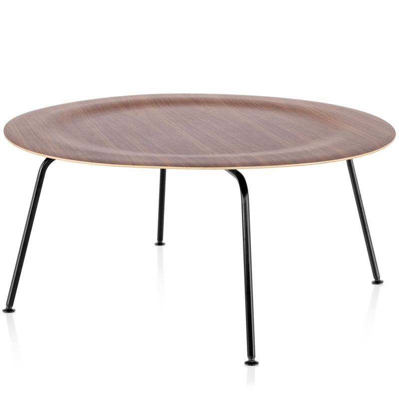 Eames Molded Plywood Coffee Table with Metal Base
