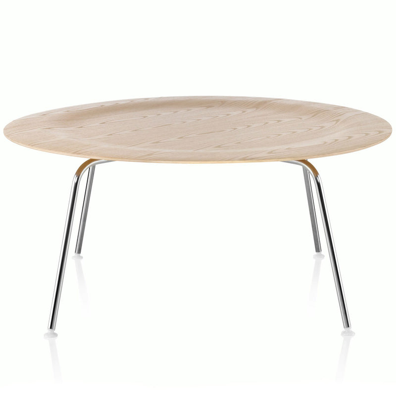 Eames Molded Plywood Coffee Table with Metal Base