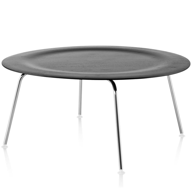 Eames Molded Plywood Coffee Table with Metal Base