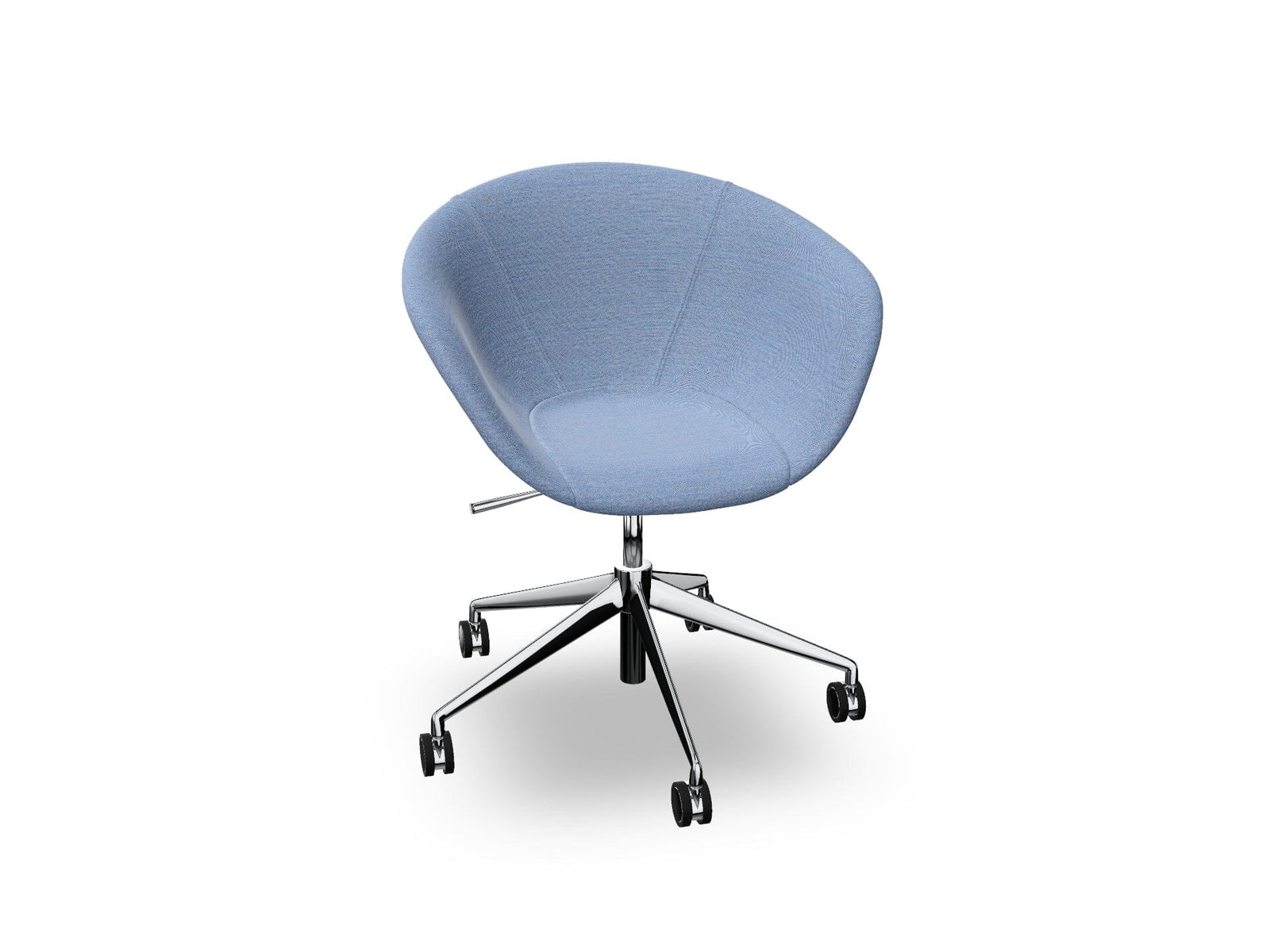 Duna 02 Five Star Base Chair With Front Upholstery Chairs Arper 