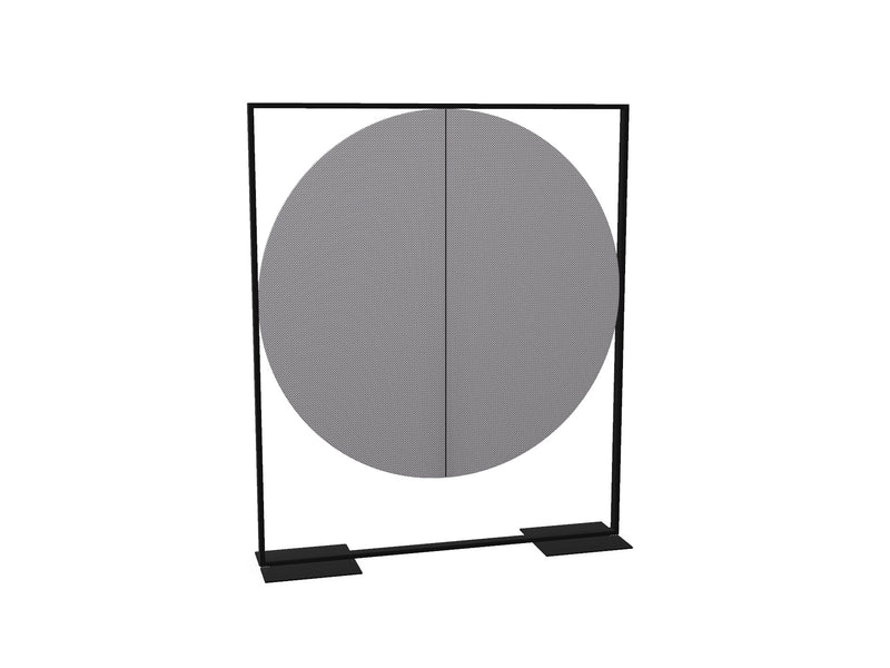 Arper Parentesit Freestanding Module Round Panel Wall Panel Arper 
