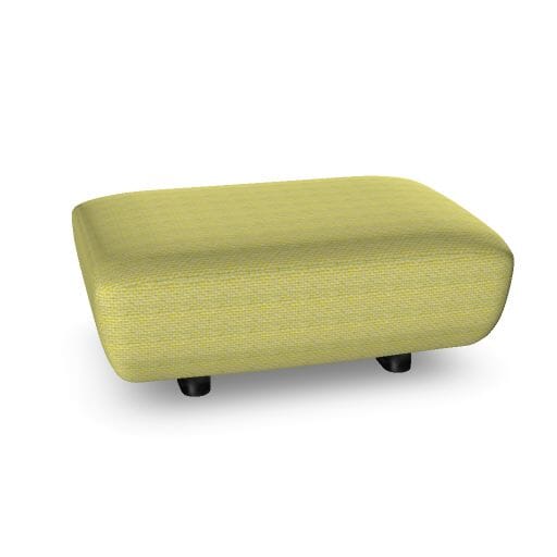 Shaal Rectangular Pouf Pouf Arper 