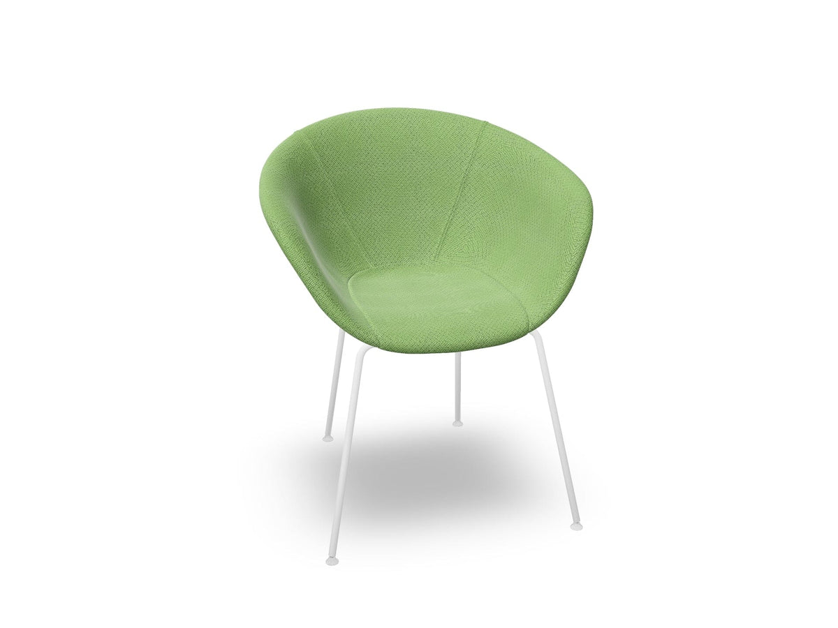 Duna 02 Four Leg Chair Fully Upholstered Chairs Arper 