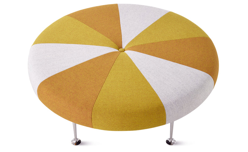 Alexander Girard Color Wheel Ottoman