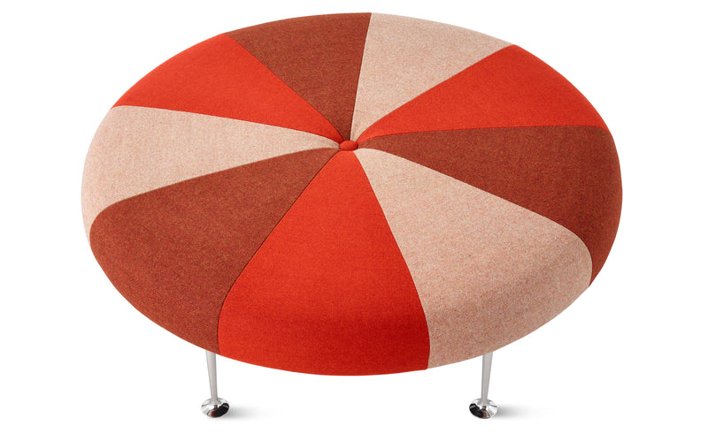 Alexander Girard Color Wheel Ottoman