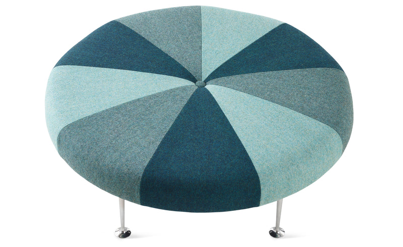 Alexander Girard Color Wheel Ottoman