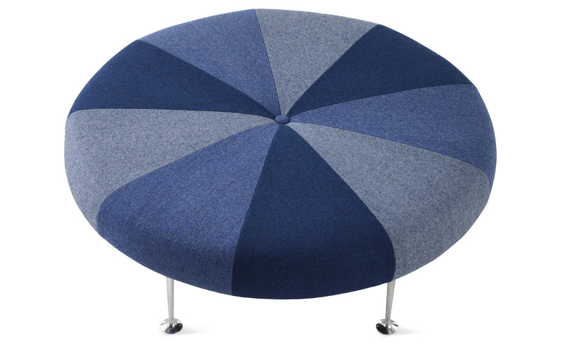 Alexander Girard Color Wheel Ottoman