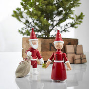 Kay Bojesen Santa Clara (Mrs. Santa), Red/White, view 4