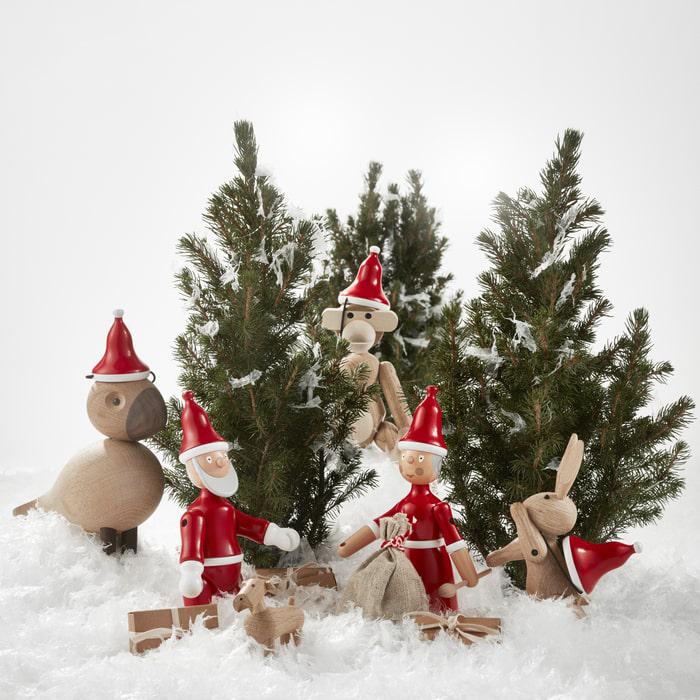 Kay Bojesen Santa Claus, Red/White, view 7