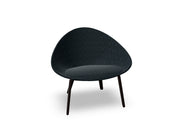 Adell 4 Leg Wood Lounge Chair With Fully Upholstered lounge chair Arper 