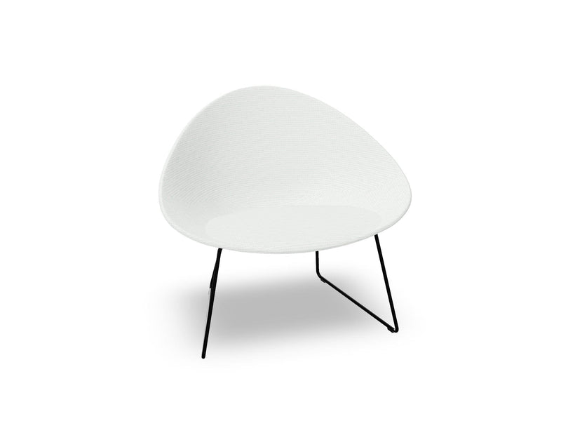 Adell Sled Base Lounge Chair With Fully Upholstered lounge chair Arper 