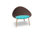 Adell 4 Leg Wood Lounge Chair lounge chair Arper 