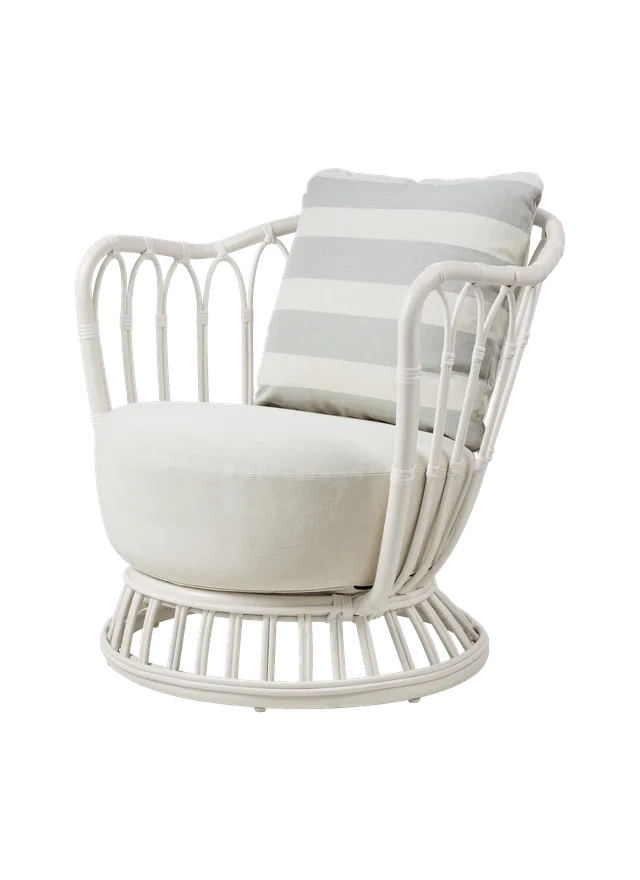 Grace Outdoor Lounge Chair - Fully Upholstered