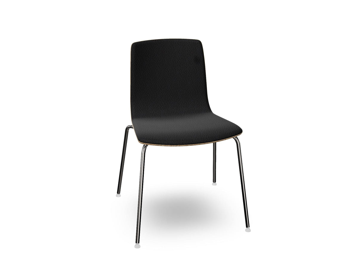 Aava 02 Wood Shell Chair With 4 Leg Base Chairs Arper 