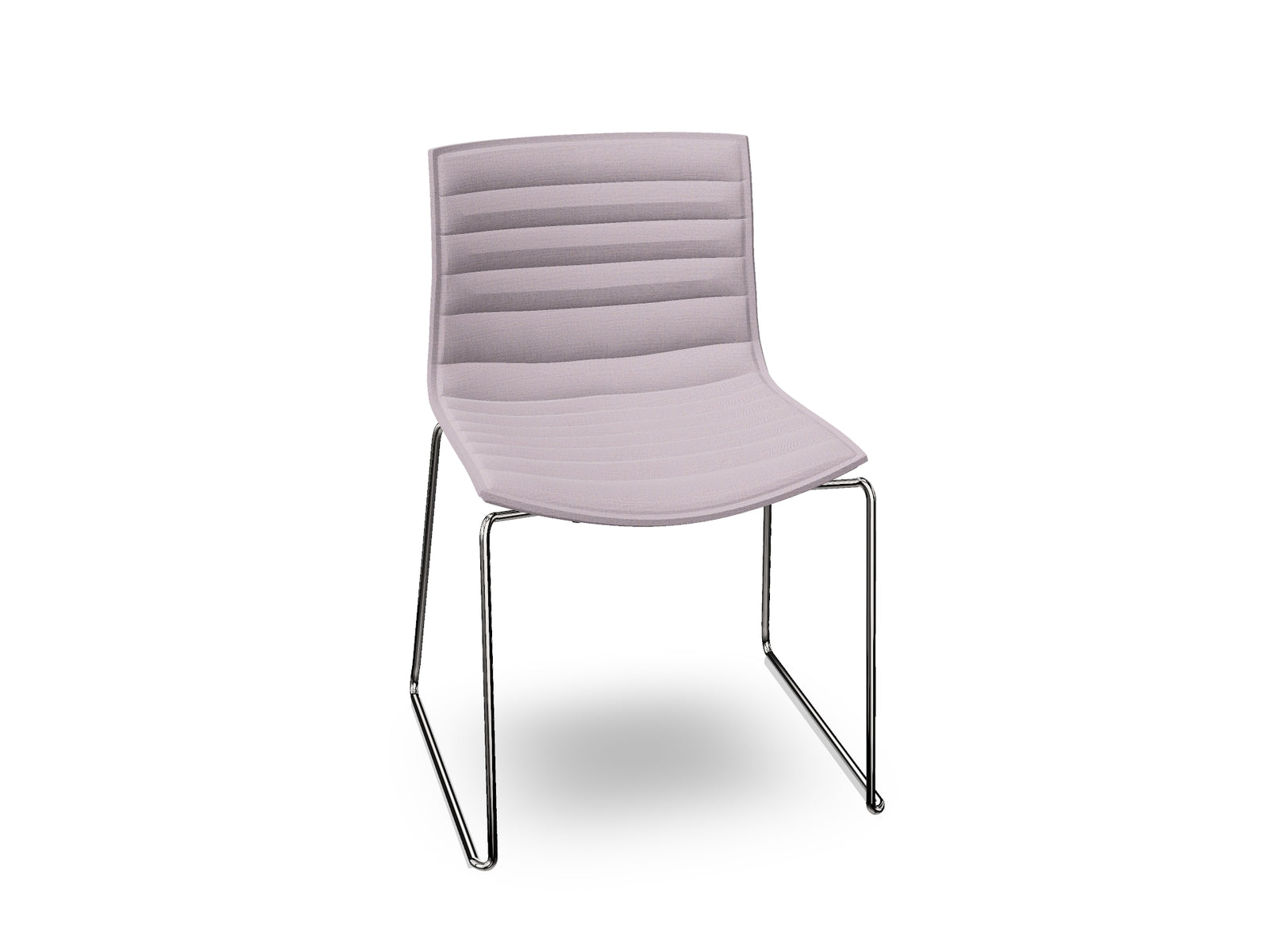 Catifa 46 Sled Base With Fully Upholstered