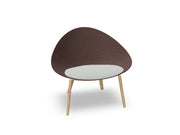 Adell 4 Leg Wood Lounge Chair lounge chair Arper 