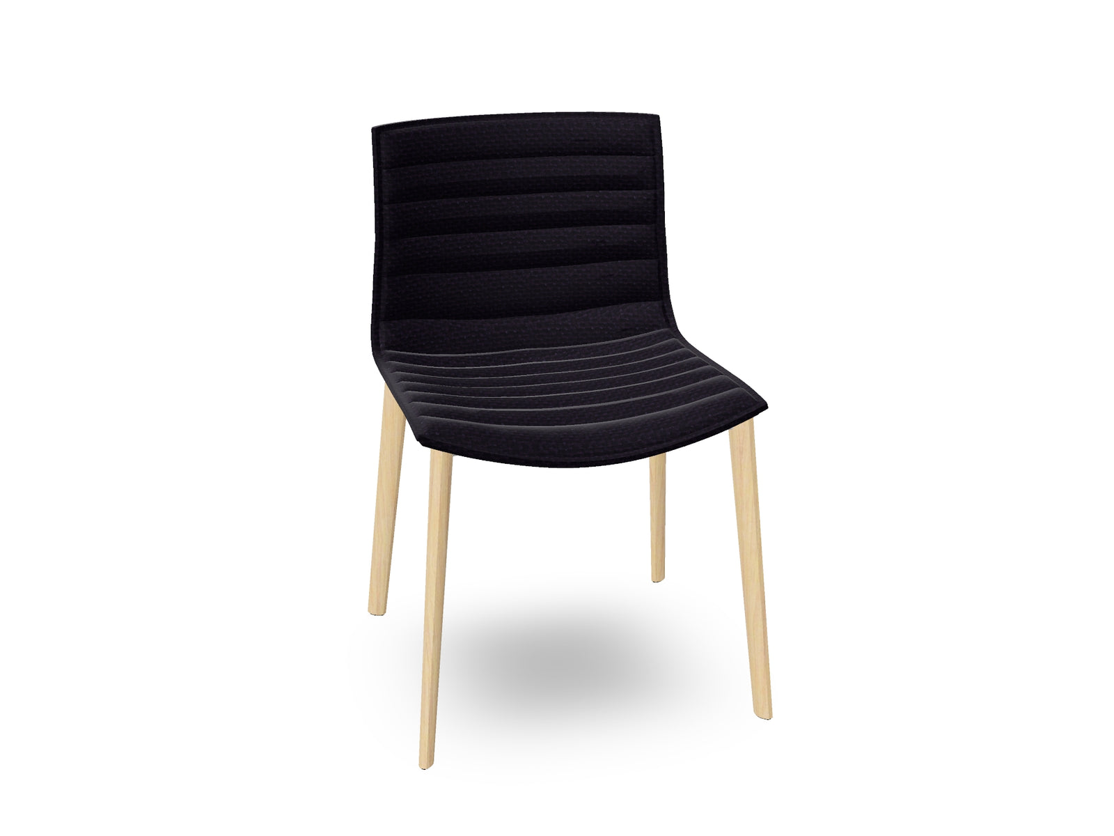 Catifa 46 Wood Four Leg With Fully Upholstered