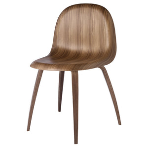 3D Dining Chair - Wood Base