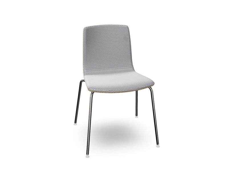 Aava 02 Wood Shell Chair With 4 Leg Base Chairs Arper 