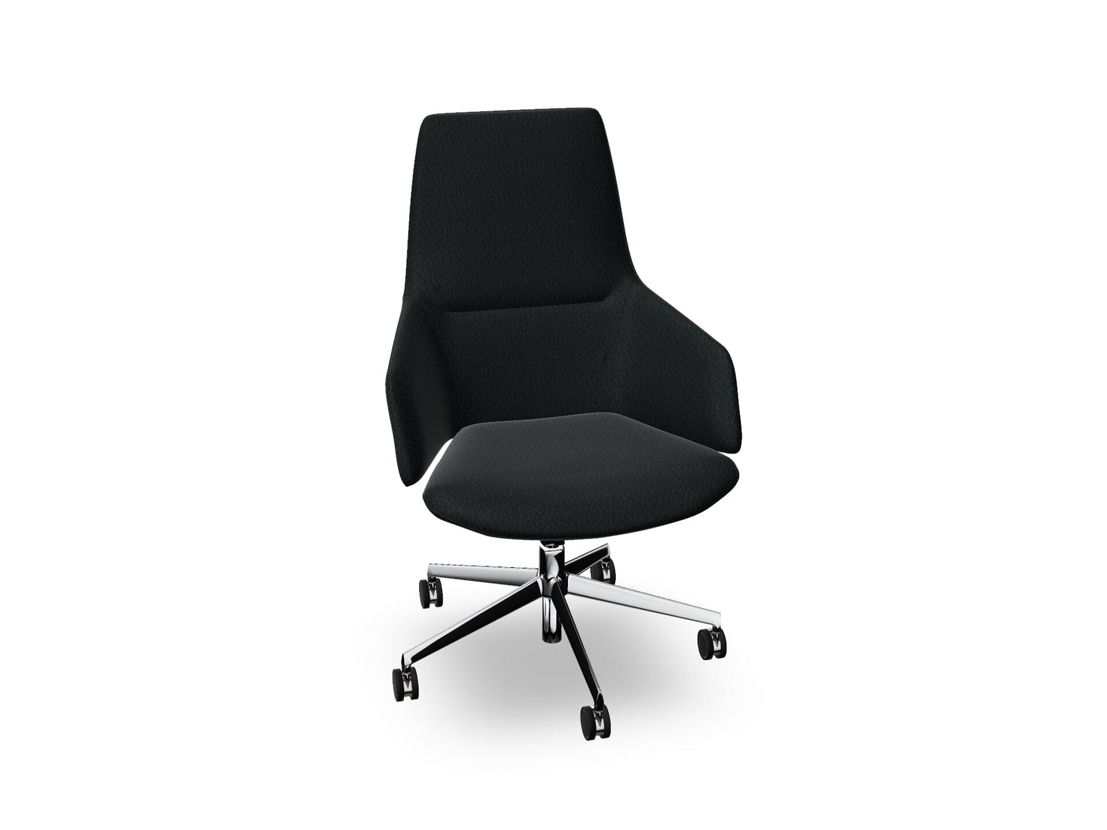 Aston Office Five Way Star Base Armchair Office Chair Arper 
