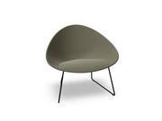 Adell Sled Base Lounge Chair With Fully Upholstered lounge chair Arper 