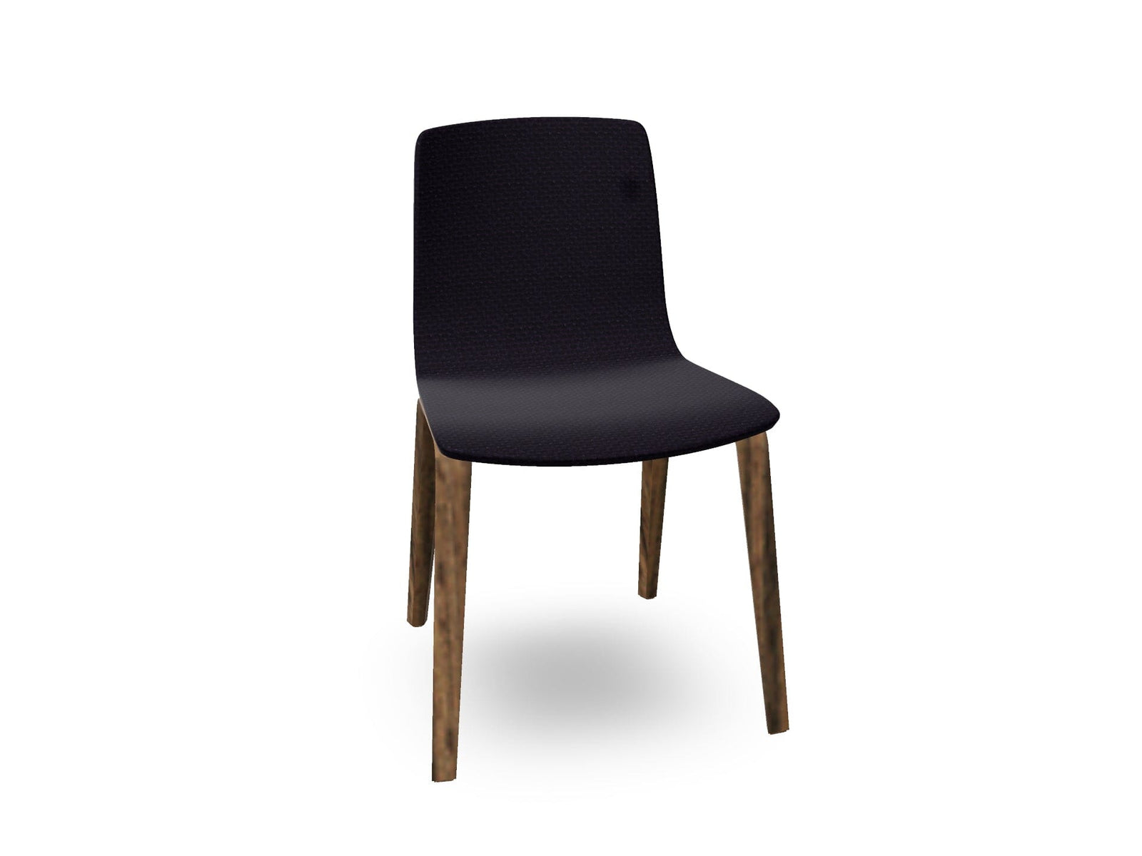 Aava 02-4 Wood Legs Chair With Fully Upholstered Chairs Arper 