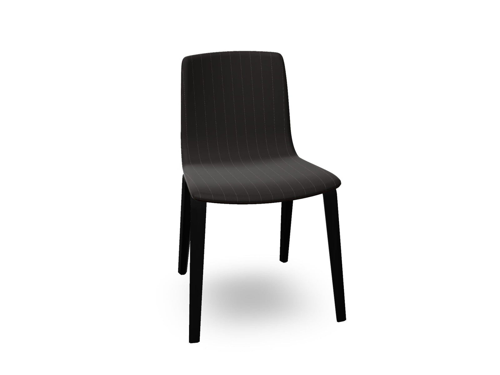 Aava 02 Wooden Chair with Front Upholstery Chairs Arper 