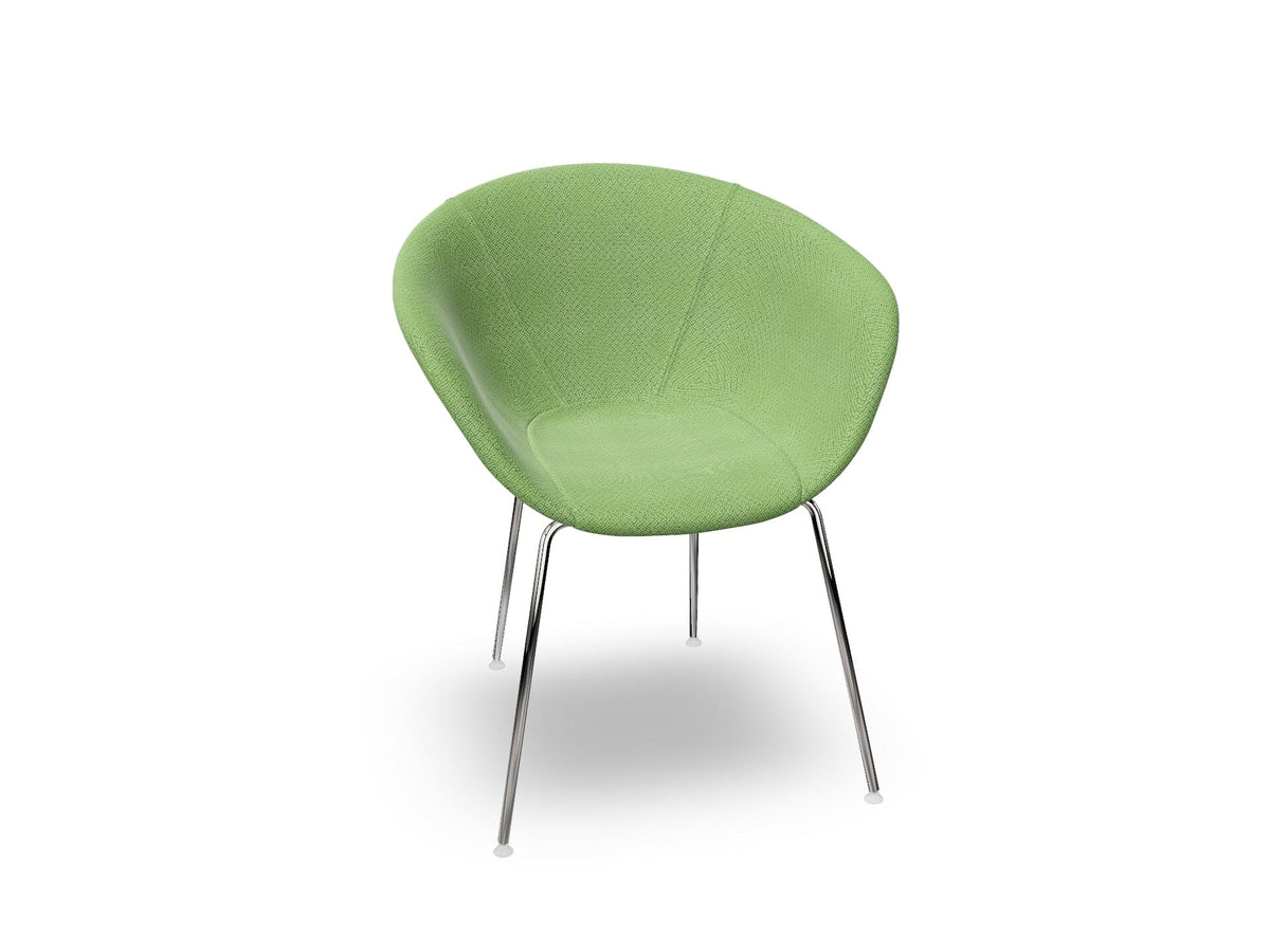 Duna 02 Four Leg Chair Fully Upholstered Chairs Arper 