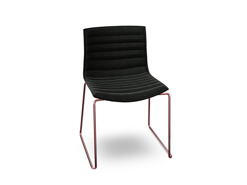 Catifa 46 Sled Base With Fully Upholstered
