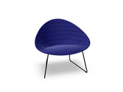 Adell Sled Base Lounge Chair With Fully Upholstered lounge chair Arper 