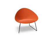 Adell Sled Base Lounge Chair With Fully Upholstered lounge chair Arper 