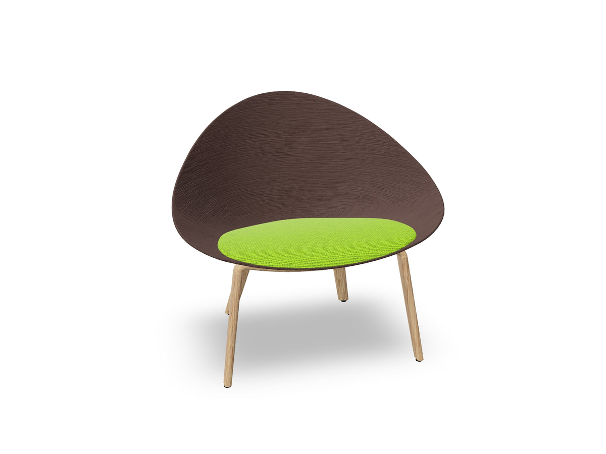 Adell 4 Leg Wood Lounge Chair