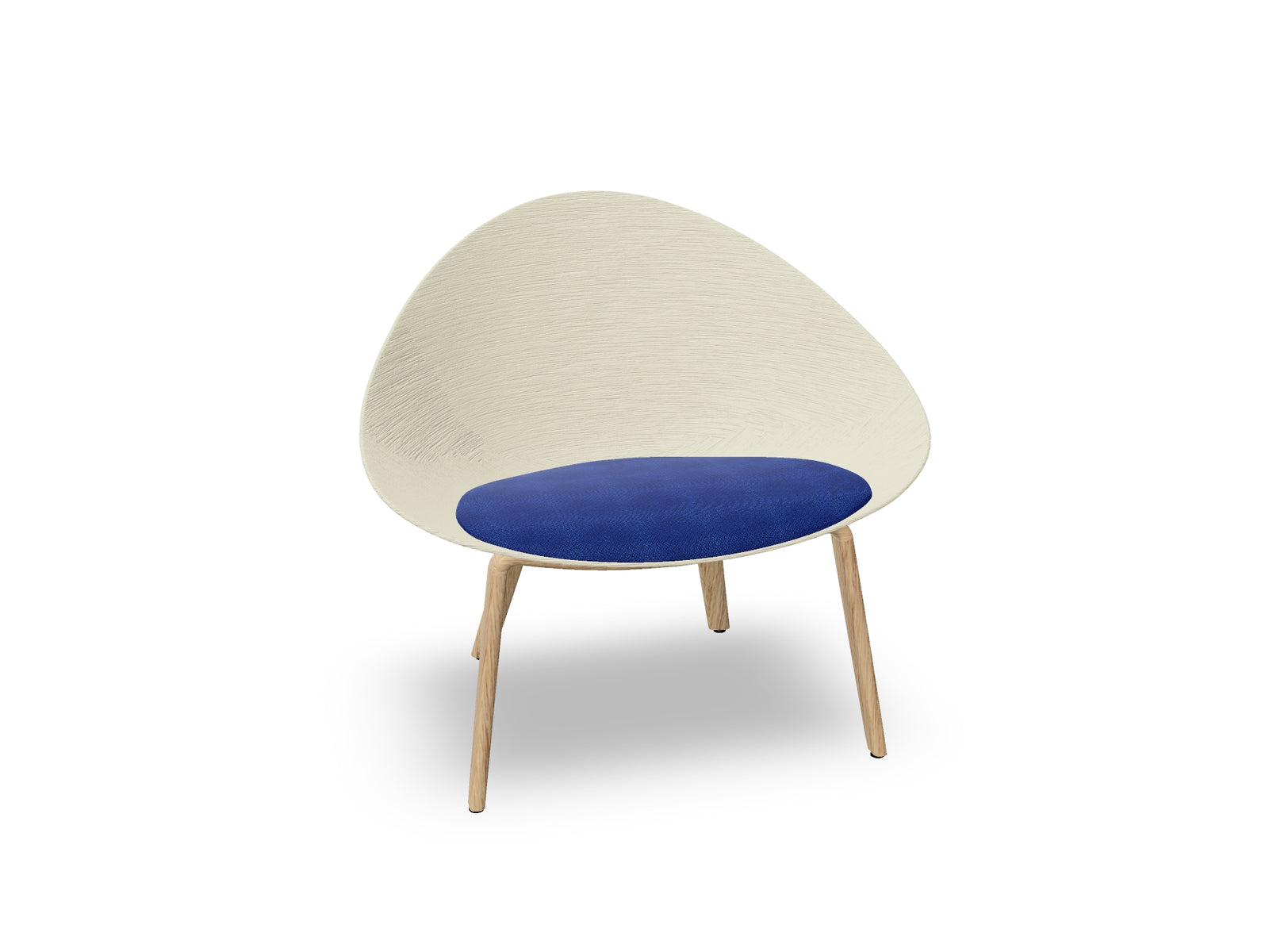 Adell 4 Leg Wood Lounge Chair